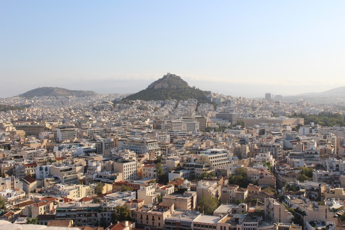 City scape of Athens
