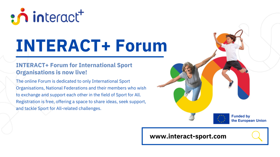 Interact+ Forum banner