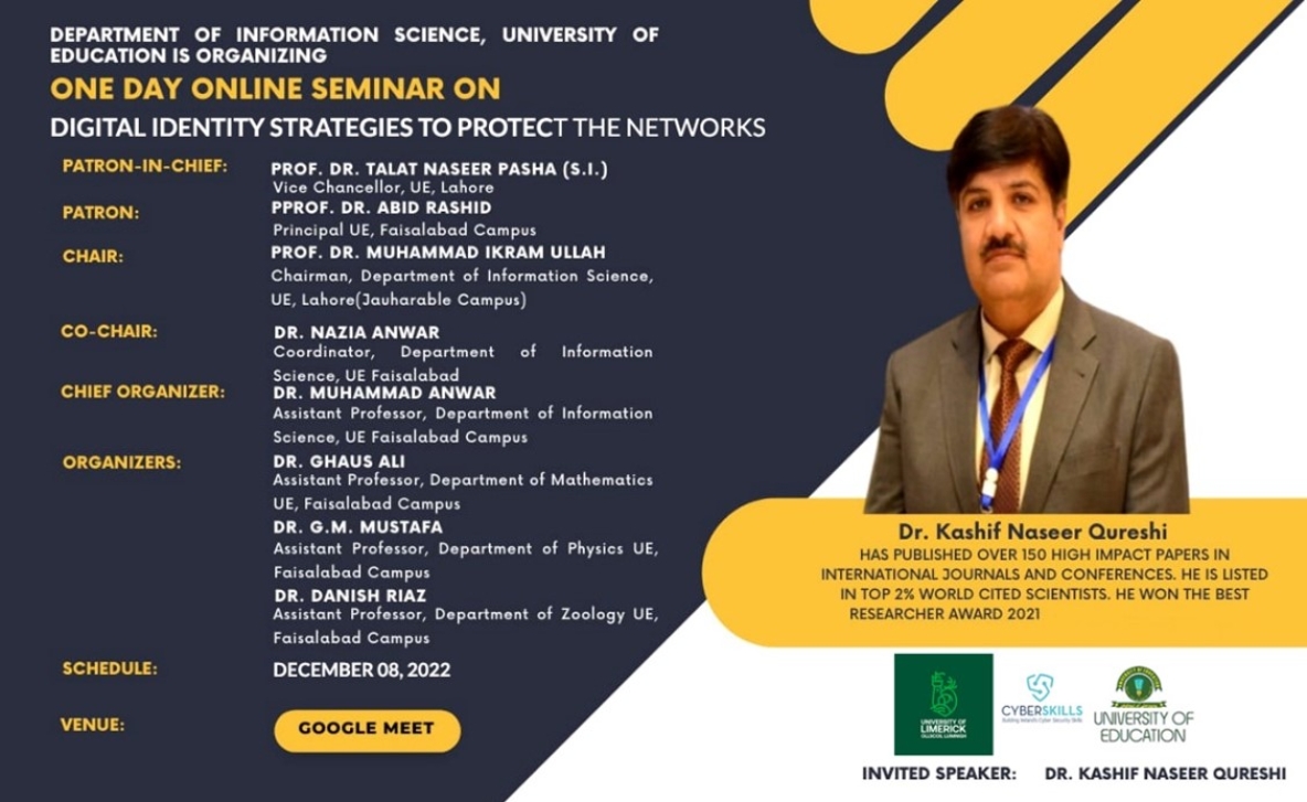 Online Seminar on Digital Strategies to Protect the Networks