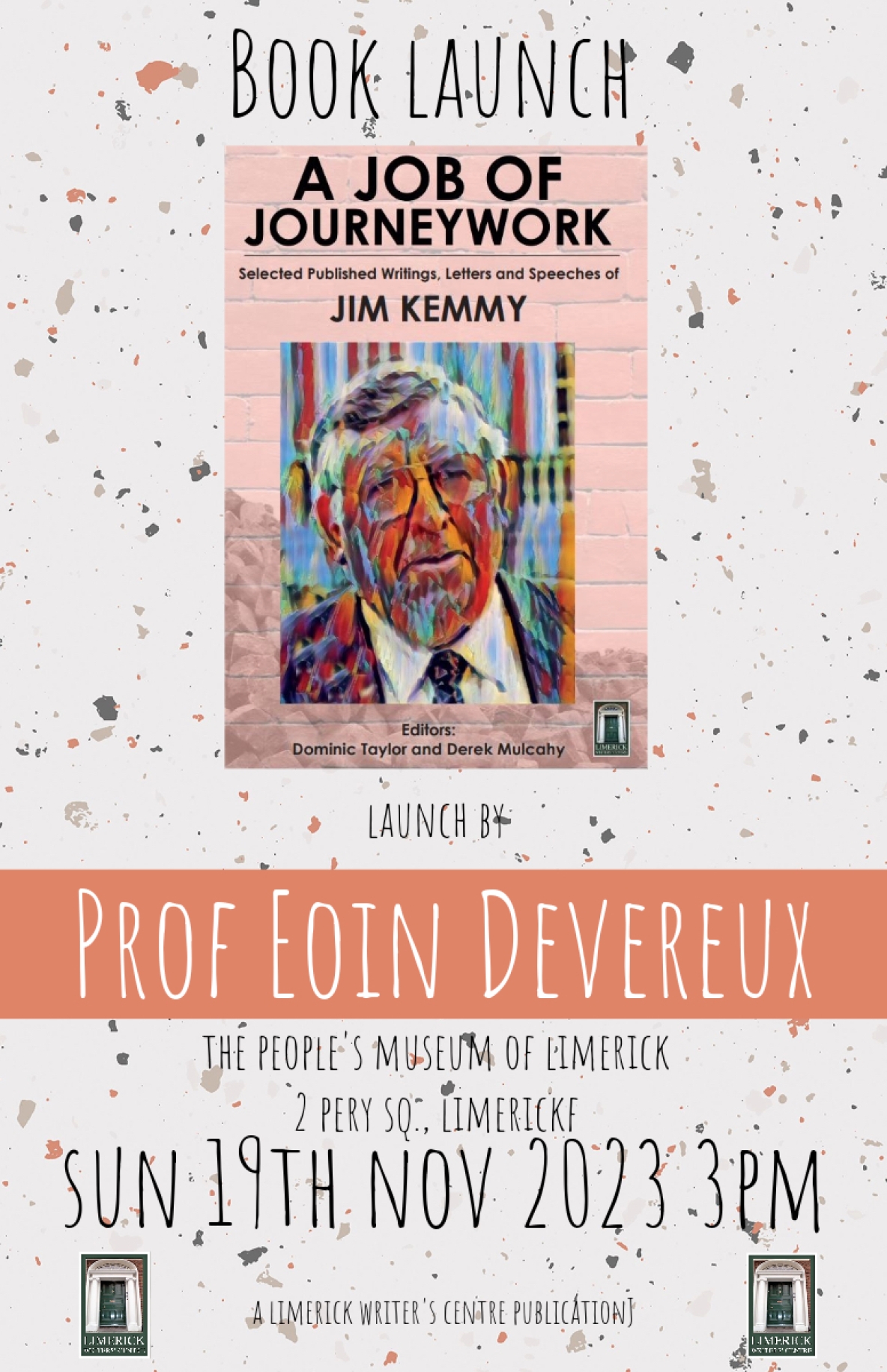 Eoin Devereux book poster