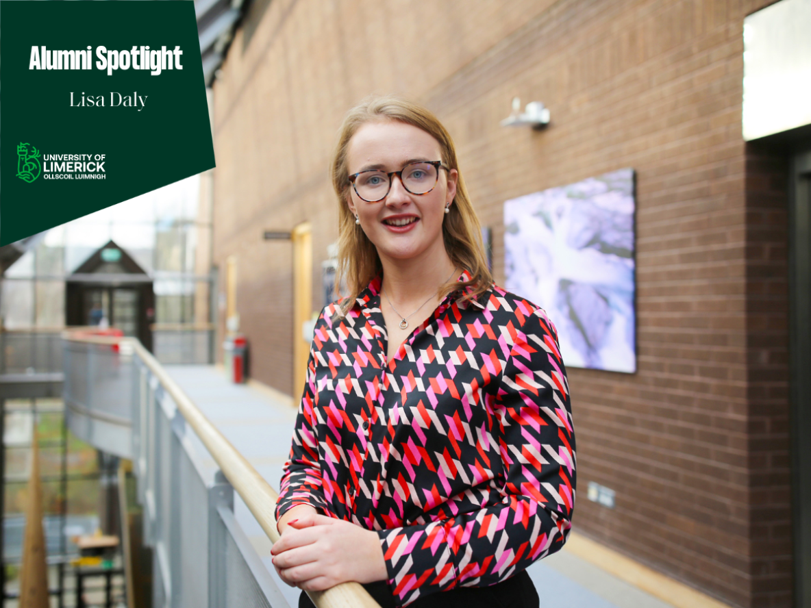 University of Limerick graduate Lisa Daly, who studied Design and Manufacture Engineering 