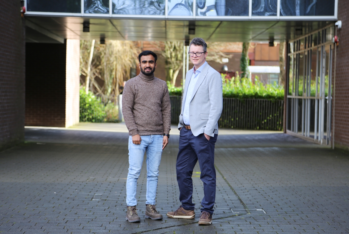 Muhammad Muddasar, a NXTGENWOOD PhD student based at the Bernal Institute with Professor Maurice N Collins, Professor of Materials Science in UL’s School of Engineering and Principal Investigator at the Bernal Institute