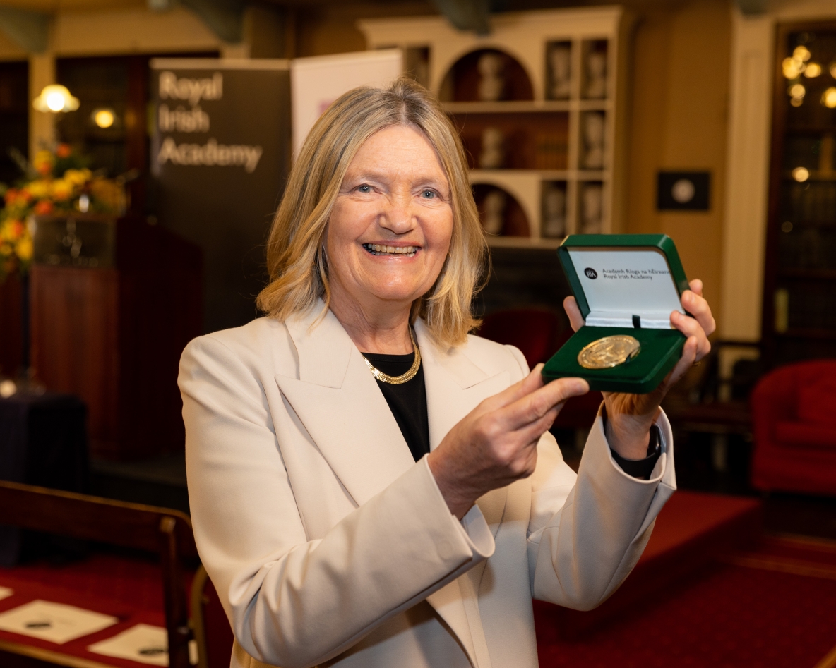 UL Chancellor Brigid Laffan ‘honoured’ to receive RIA Gold Medal