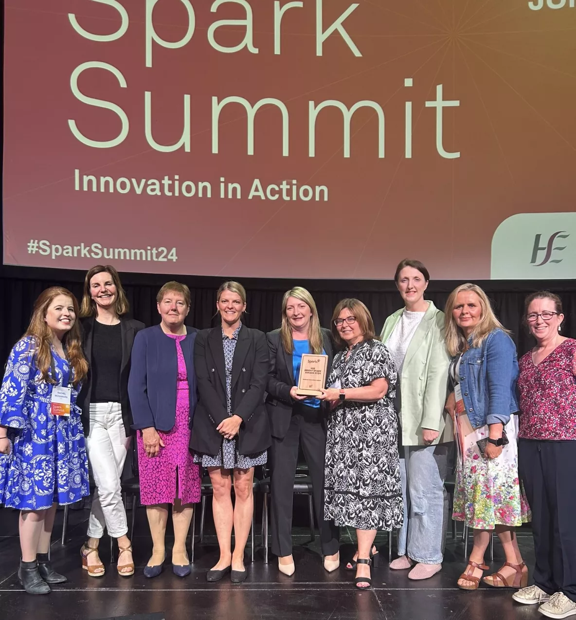 Mid West healthcare staff at HSE SPARK Summit 2024