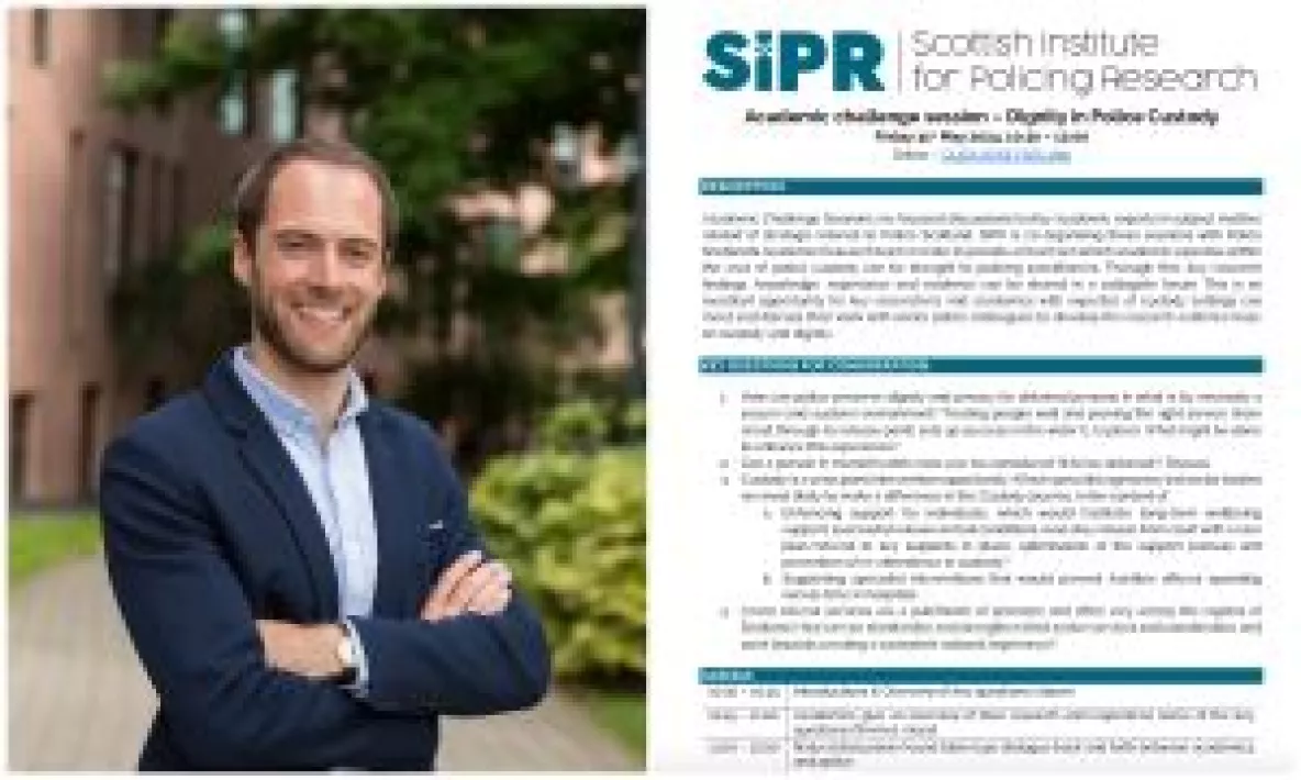 Dr. Alan Cusack Invited to Address Scottish Institute for Policing Research September 2024