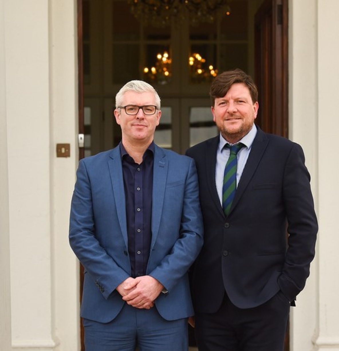 Dr Fergal Lynch, Secretary General of the Department of Children and Youth Affairs and Professor Sean Redmond