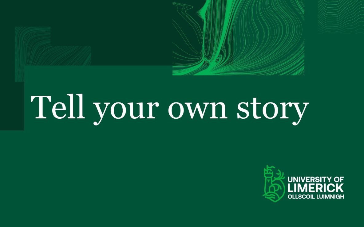 Tell your own story 
