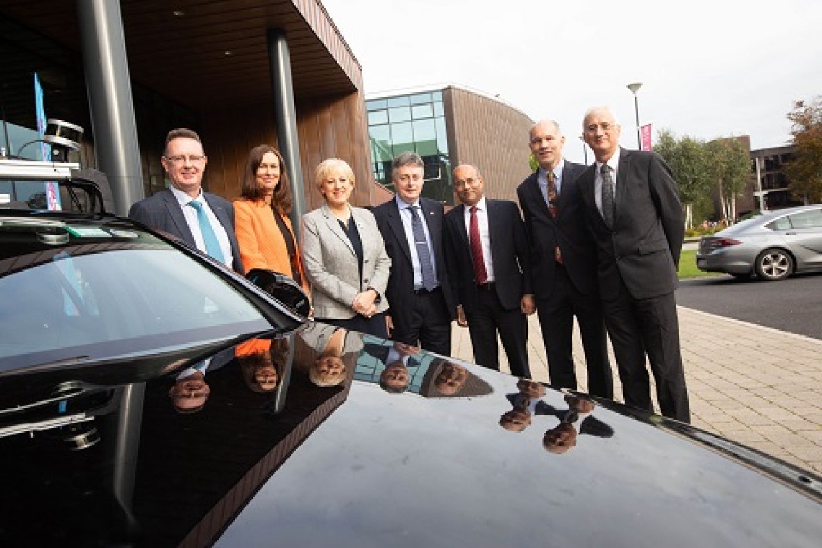 Minister Humphreys visits UL to launch €4.2m national research collaboration on driverless vehicles