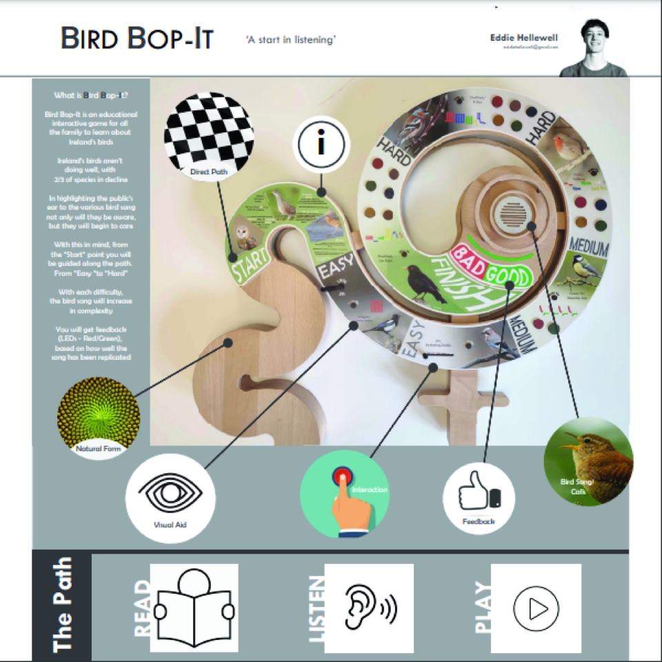 Project Summary for Bird Bop-It project