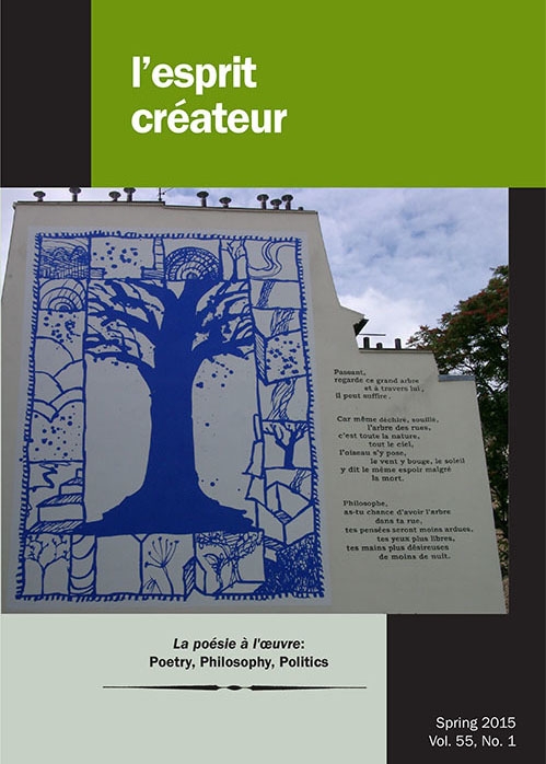 book cover for l'espirit createur
