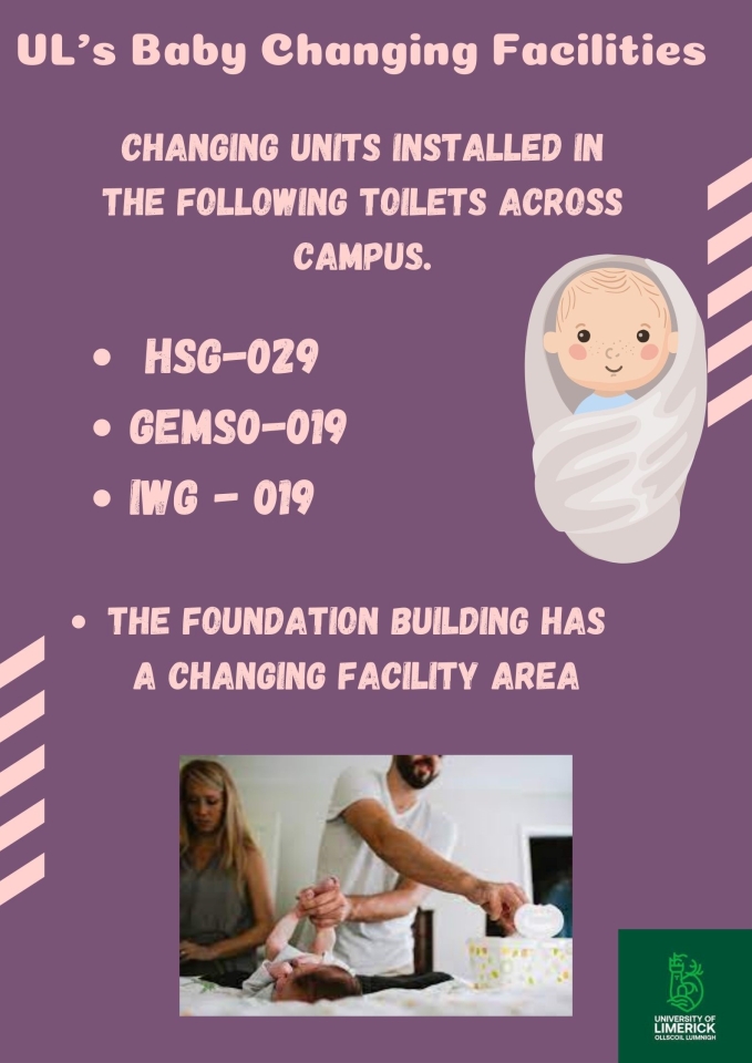 Mother and Baby rooms locations on campus