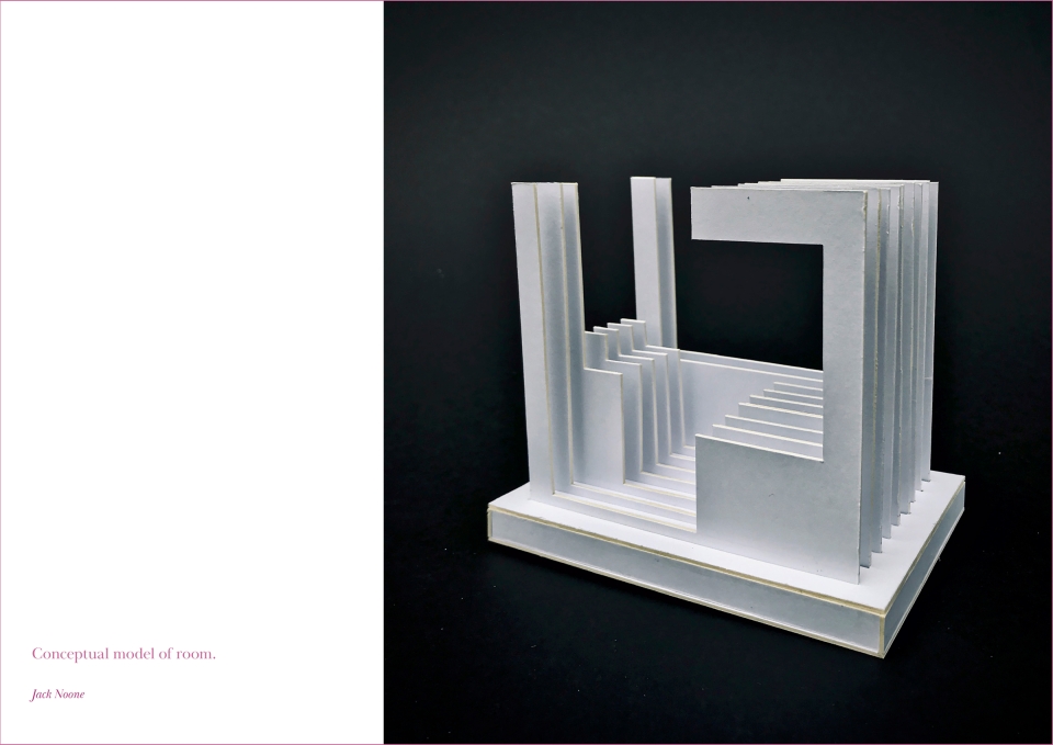 Conceptual model of room. Jack Noone.
